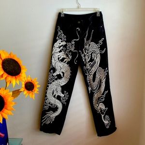 Jeans with detailing
